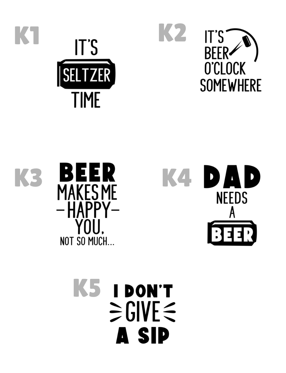 Personalized Leatherette Beverage Holder