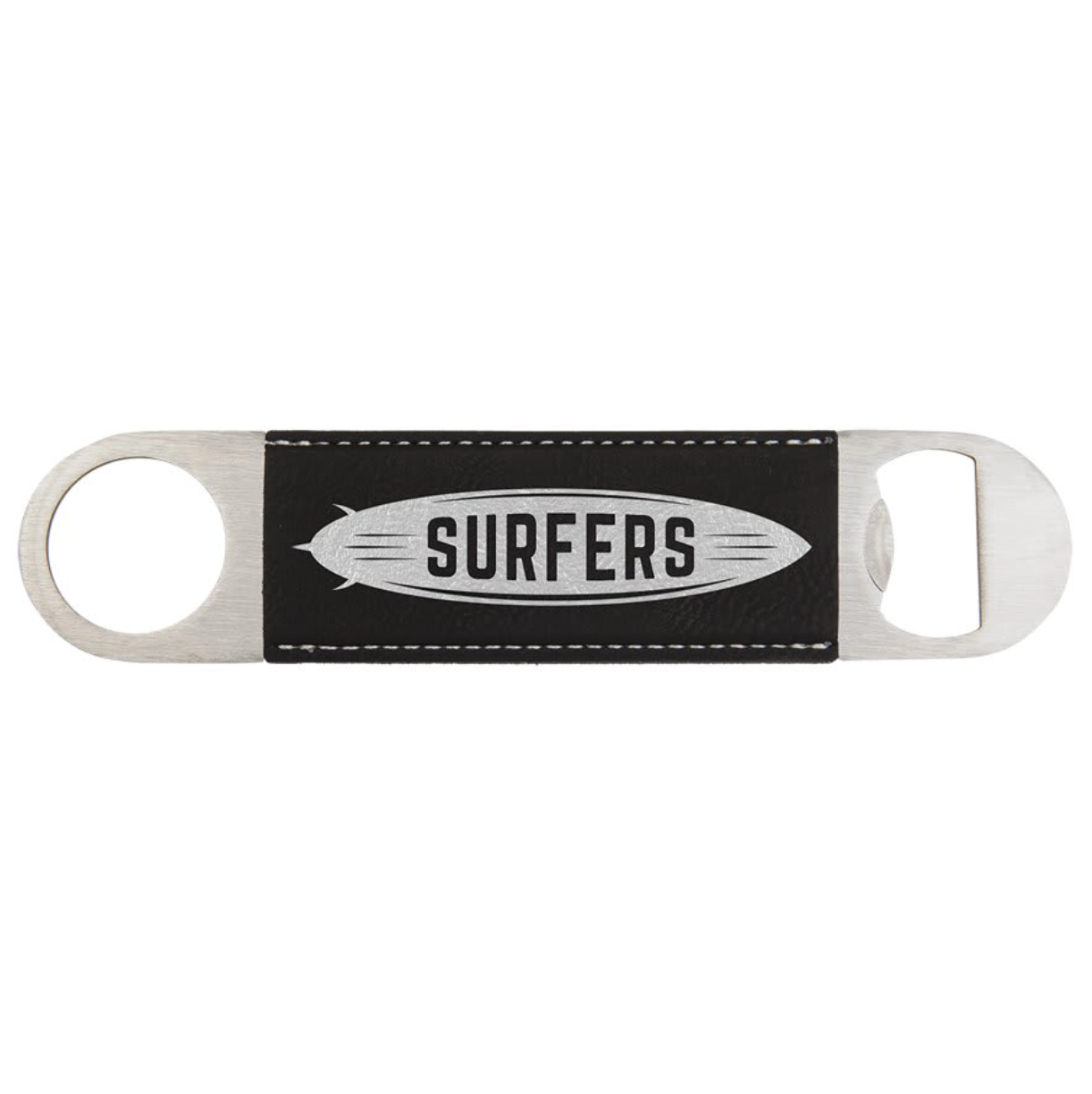 Personalized Leatherette Bottle Opener