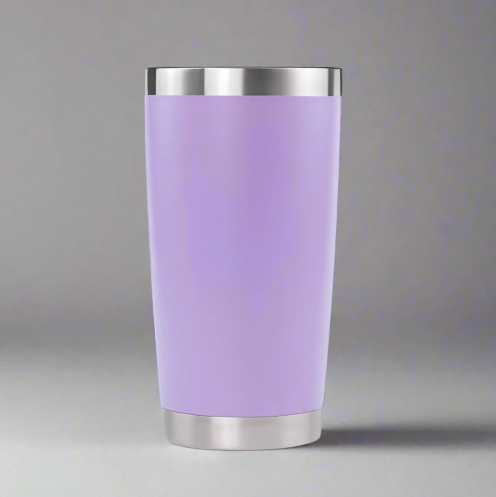 Personalized 20oz Insulated Stainless Steel Tumbler with Slider Lid