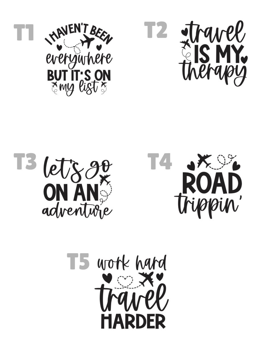 Personalized Leatherette Luggage Tag