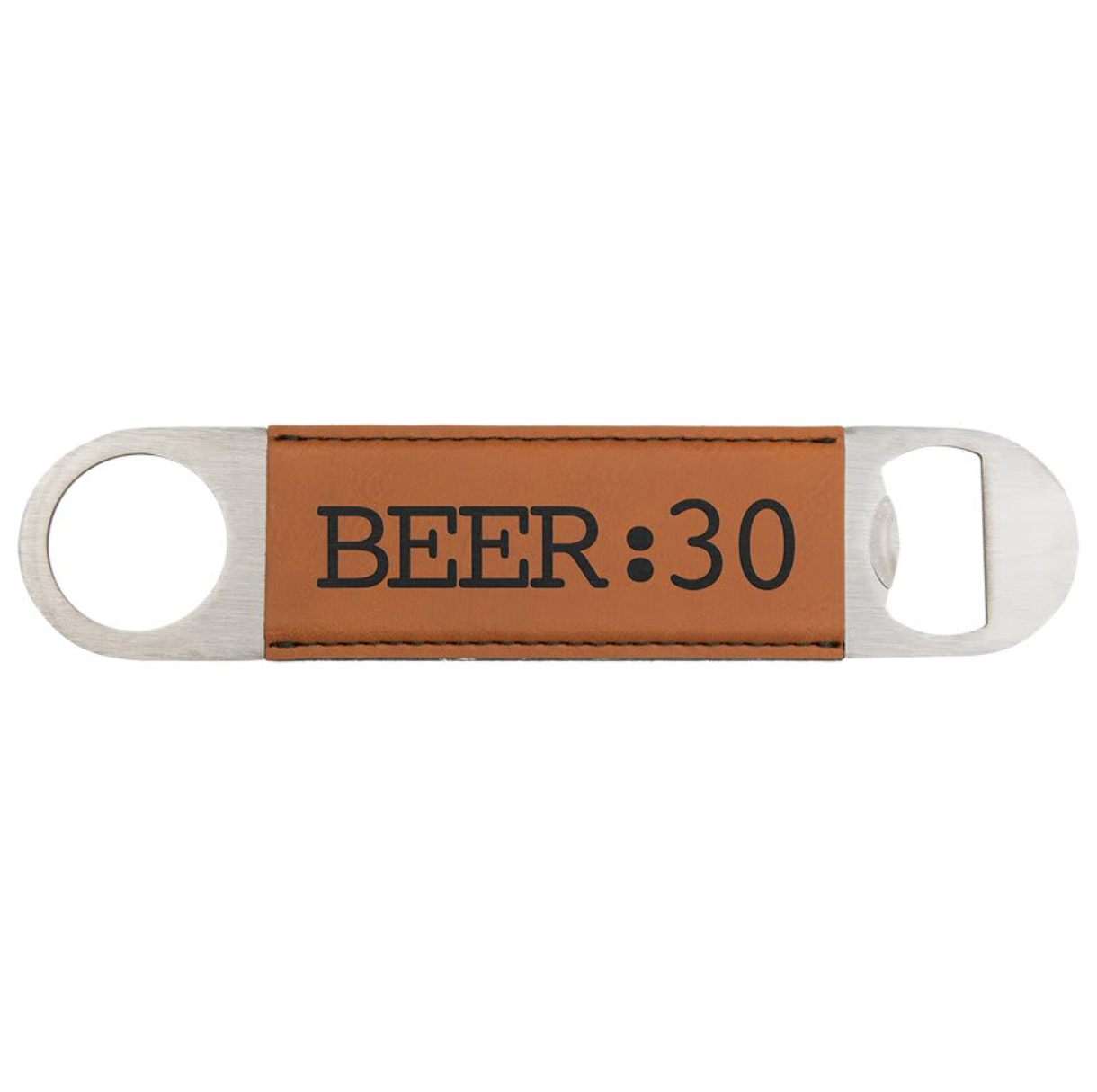 Personalized Leatherette Bottle Opener