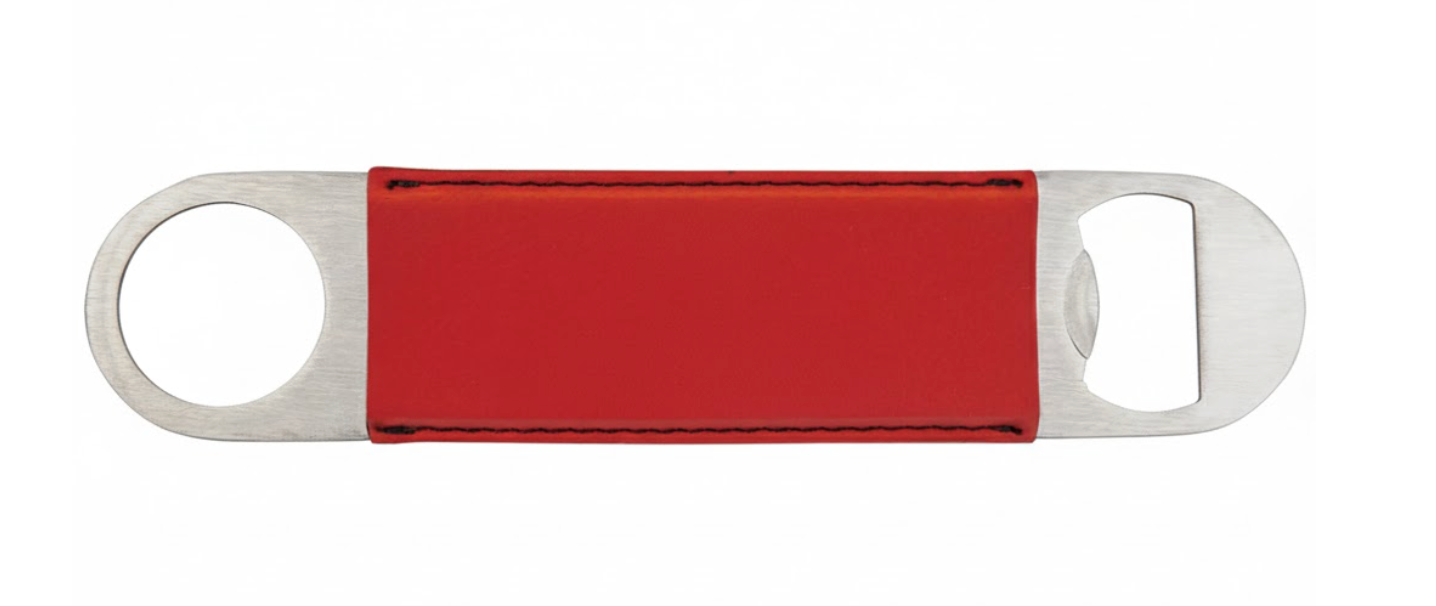 Personalized Leatherette Bottle Opener